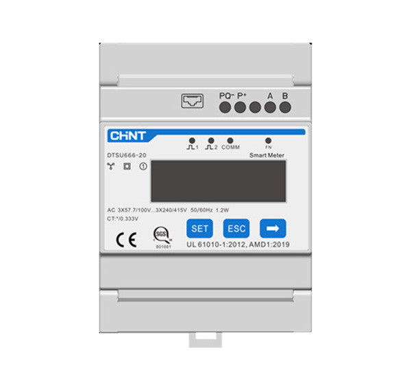 3-PHASE METER DTSU666-20 CT-SET FOR DTSU666-20 (100A) CT-SET FOR DTSU666-20 (250A)