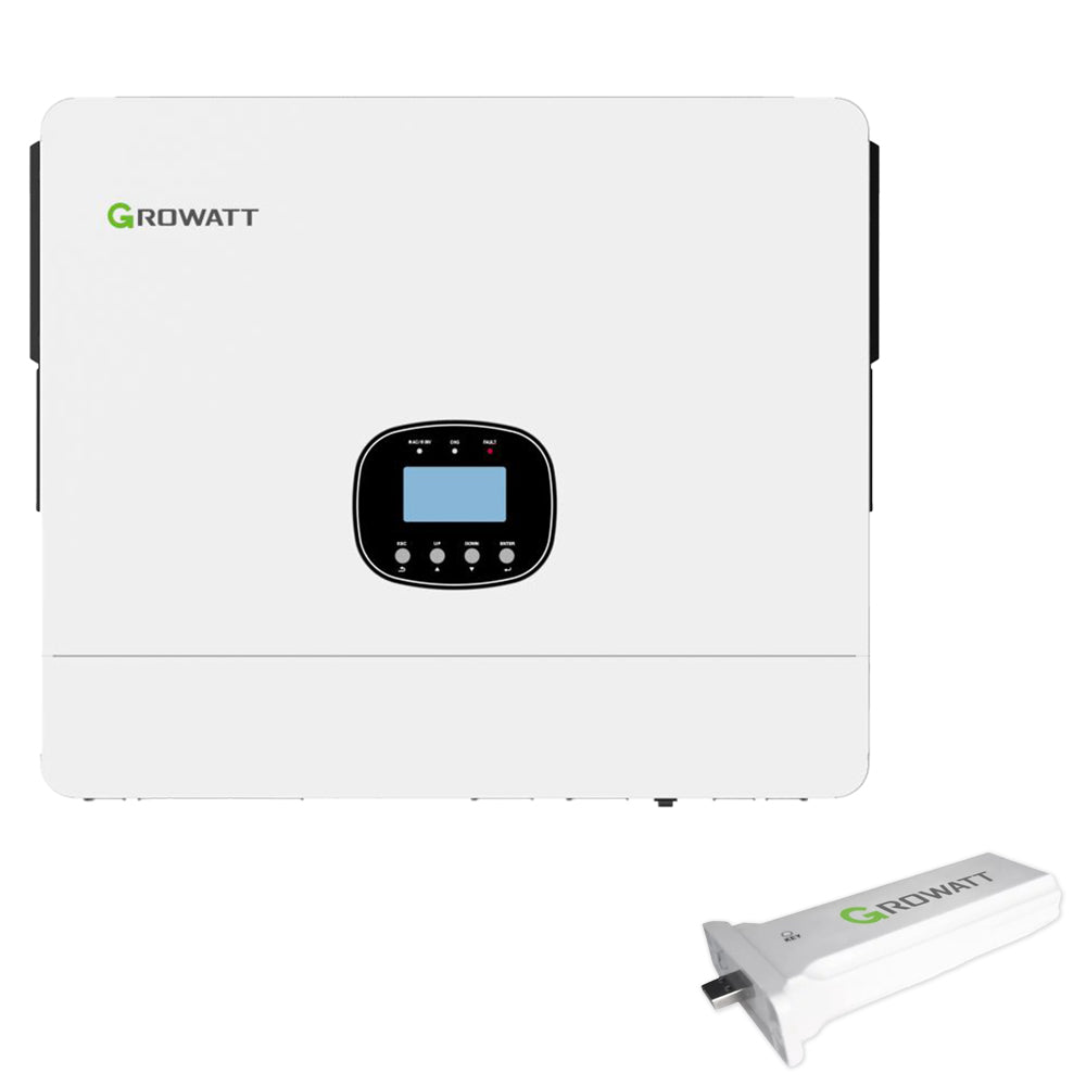 Growatt SPE 8000 ES 8000W Hybrid-Wechselrichter 1-phasig inkl. Shine WiFi-F Stick