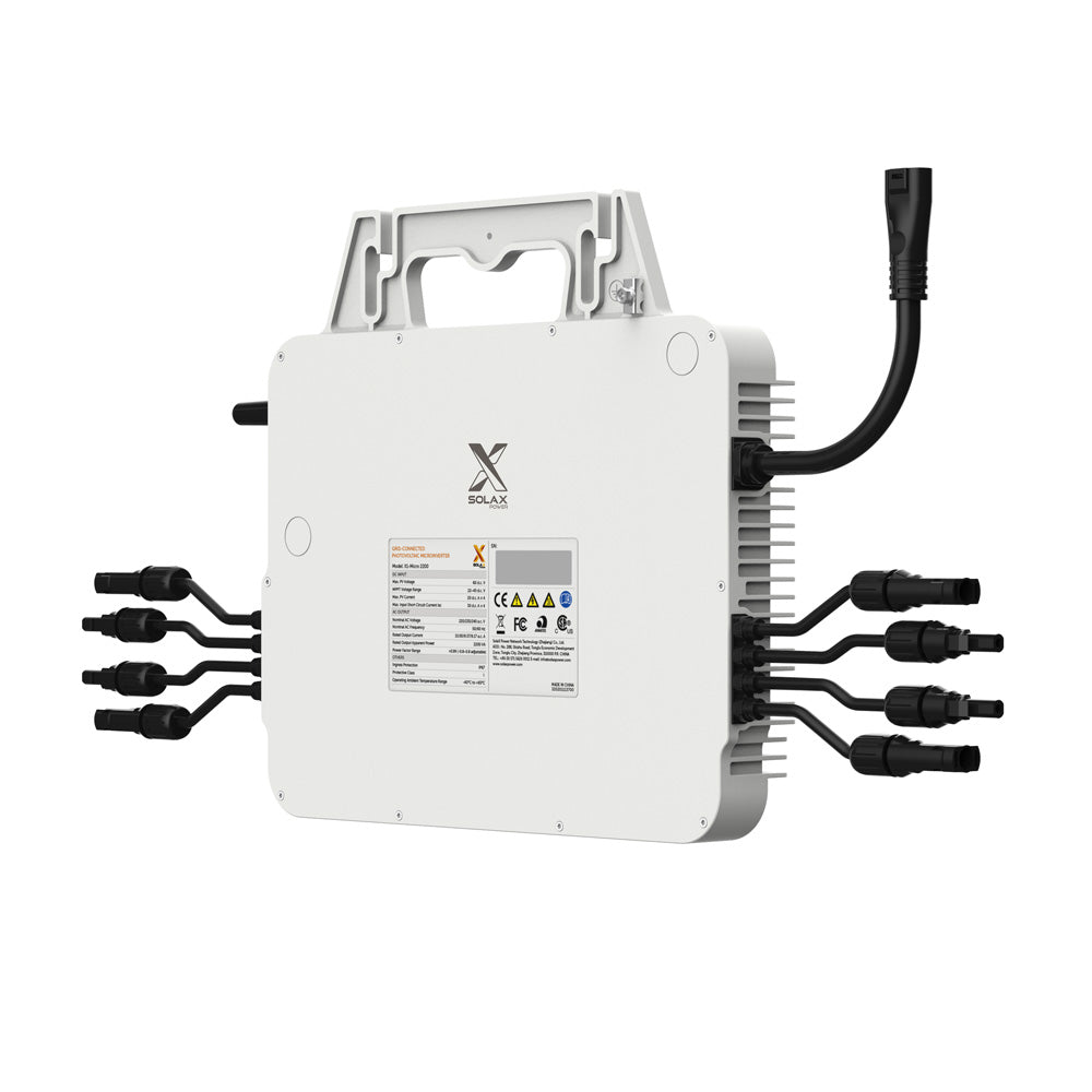 SolaX X1 Micro 1600W 4-in-1 Mikrowechselrichter 1-phasig Microinverter