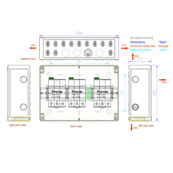 enwitec PV GAK S-1000-3x1R-X-BC-PC-1.0 MC4