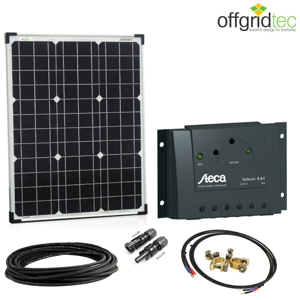 Solar Bausatz 50w - 12V Solar-Set