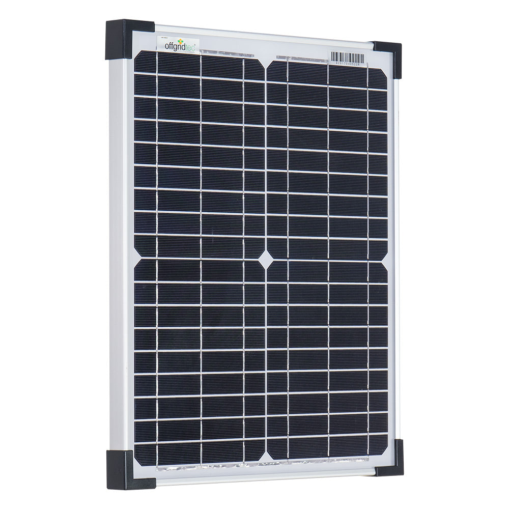 Offgridtec® 20W Mono Solarpanel 12V