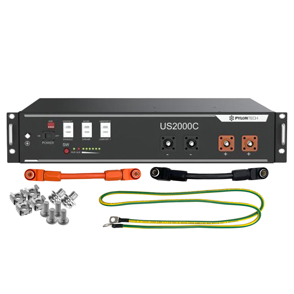 Offgridtec Backup-Kit 3-phasig 9,6kWh mit Pylontech US2000C Akku Victron MultiPlus II 48/3000