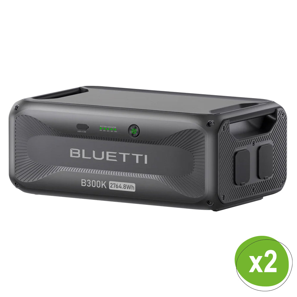 Bluetti AC500 5,4kWh Powerstation mit 2x B300K Speicher