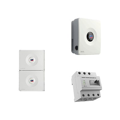 Home Storage 6.5 + Sunny Boy SE 5.0 Home Storage 3.2 Home Manager 2.0 Sunny Boy SE 5.0 Einschraub-Heizkörper AHIR-BI-Plus-3.5 Home Storage Base Unit Home Storage Com-Cable Set