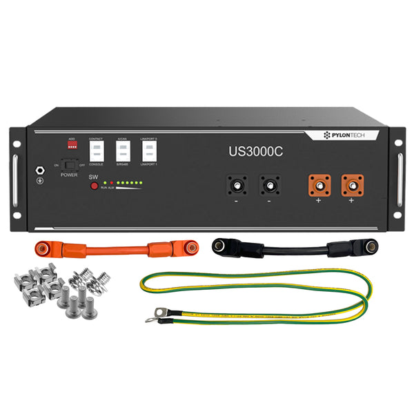 Offgridtec Backup-Kit 3-phasig 7kWh mit Pylontech US3000C Akku Victron MultiPlus-II 48/5000