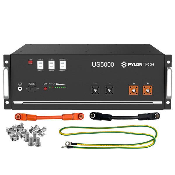 Offgridtec Backup-Kit 3-phasig 38,4kWh mit Pylontech US5000 Akku Victron MultiPlus-II 48/8000