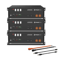 Pylontech 3x US5000 LiFePO4 Batterie 14,4kWh mit Wechselrichter-Anschlusskabelset