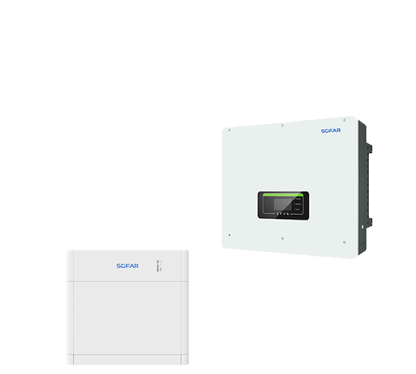 BTS E5-DS5 + HYD 6KTL-3PH Hybrid BTS 5K Speichermodul BTS 5K-BDU Battery-Connection-Box HYD 6KTL-3PH