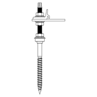 K2 Systems SingleRail Stockschraube M12x250