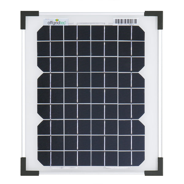 Offgridtec® 10W MONO 12V Solarpanel