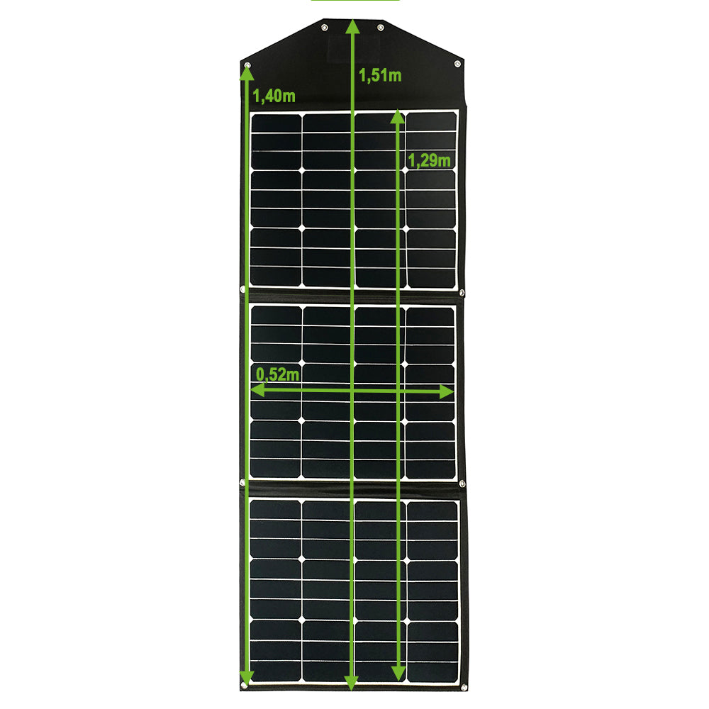 Offgridtec FSP-2 135W Ultra KIT PWM 10A  faltbares Solarmodul