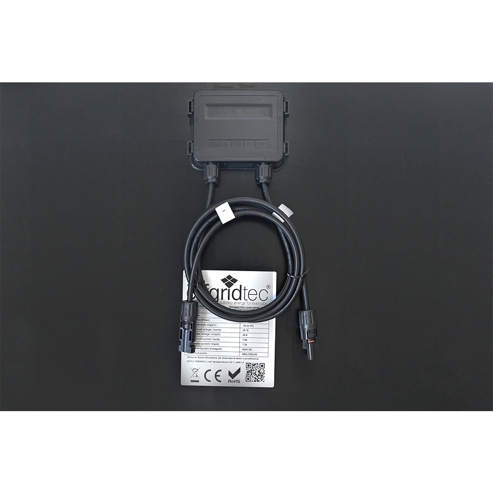 Offgridtec® OLP 180W Solarpanel 12V Schindeltechnologie PERC