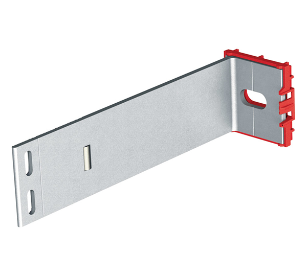 Konsole FacadeRail, 80mm, Variante S TILTUP VENTO SPRING PLUG WallPV Rail AntiSlip Clip WallPV FacadeRail 4,0m
