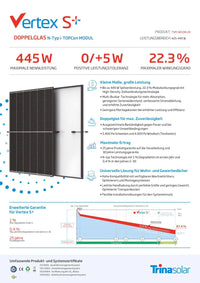 EcoFlow PowerStream 800W-System - 2x Trina 445W Rahmenmodul inkl. Smart-Steckdose