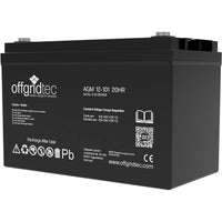 Offgridtec® Autark S-Master 130W Solaranlage 101Ah AGM 500W AC Leistung