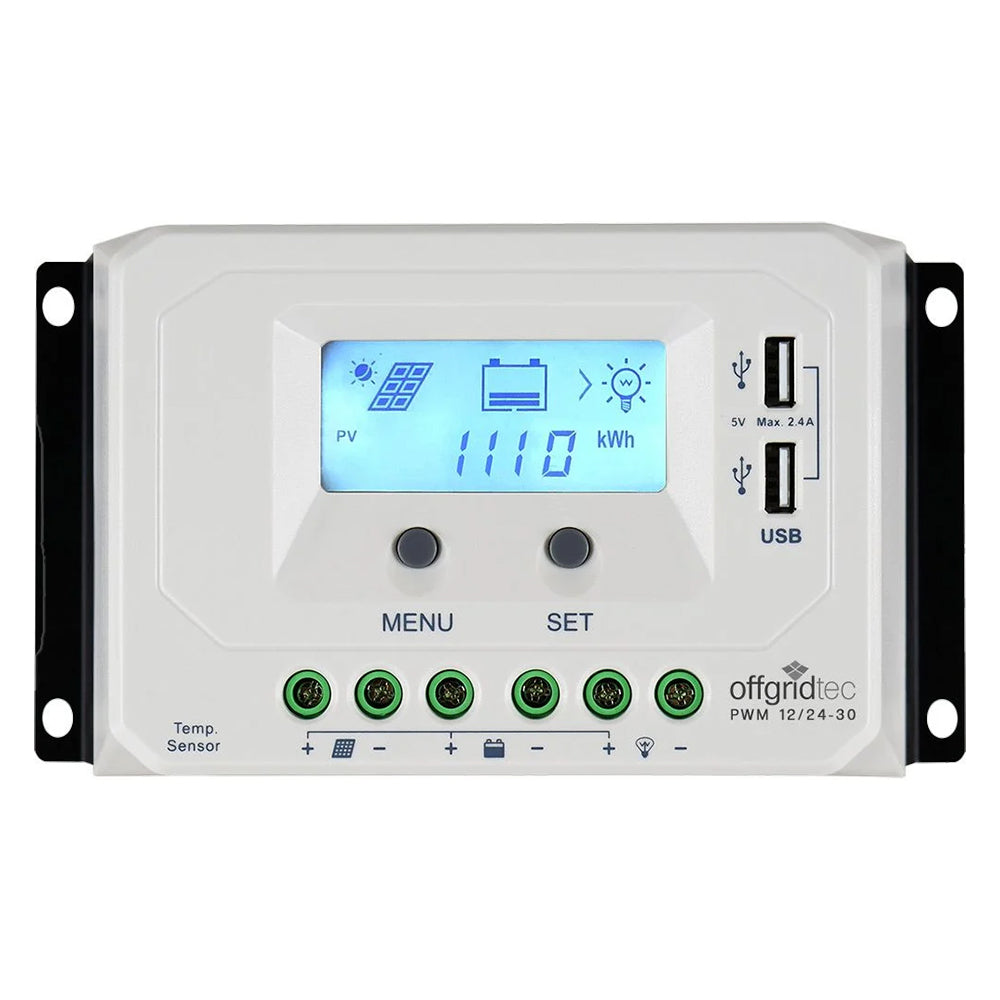 Offgridtec® Autark M-Master 200W Solaranlage - 1000W AC Leistung 122Ah AGM Akku
