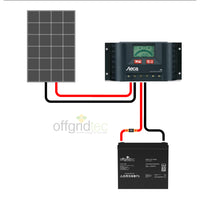 Offgridtec® 50 Watt Solar Set - BIG S 50W/50Ah/12V Solar-Komplettsystem