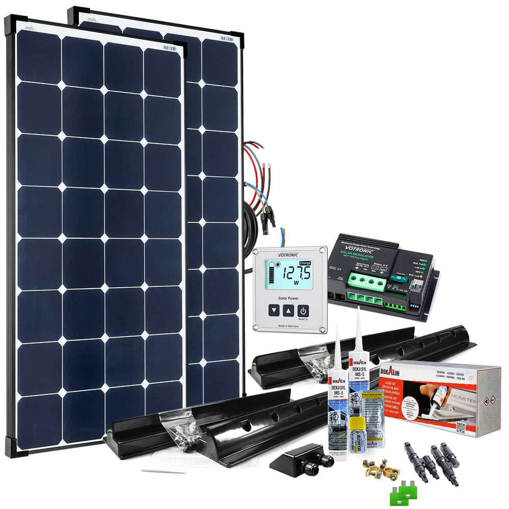 Offgridtec 240W 12V MPPT Premium XL Wohnmobil Komplettset EBL-Option
