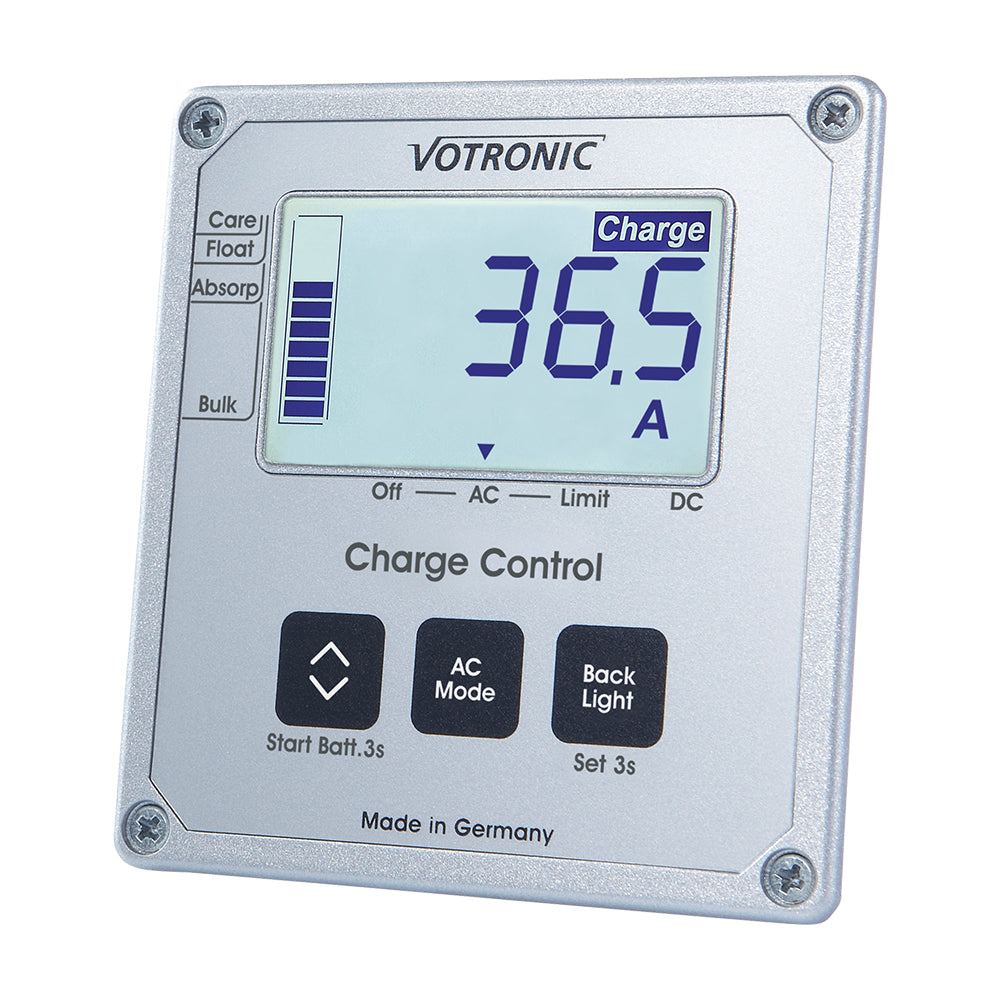 Offgridtec mTriple Flex S Wohnmobil Solaranlage mit 1 x 120W Solarmodul 30/20/250 Votronic Triple Charger und 1247 Charge Control Display