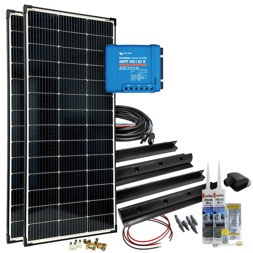 Offgridtec mPremium+ XL 300W 12V MPPT Caravan Solaranlage