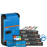 Offgridtec Backup-Kit 9,6kWh Pylontech LiFePo4 Akku - Victron MultiPlus II 48/3000 Wechselrichter 1-Phasig