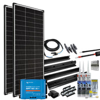 Offgridtec mPremium+ XXL 600W 12V mit Victron SmartSolar MPPT 100/50 Caravan Solaranlage