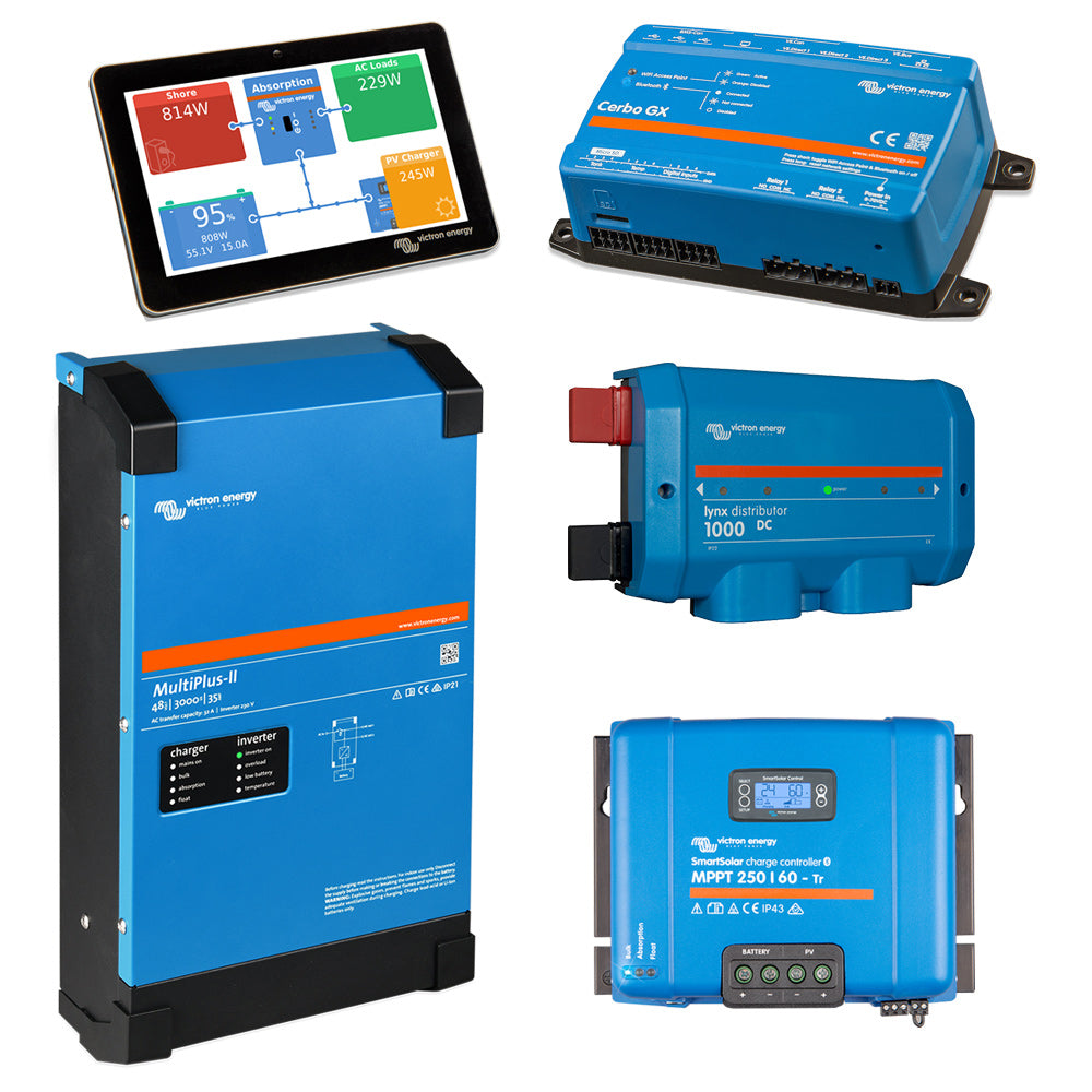Offgridtec® HomePremium S USV Solaranlage 2250Wp 3,5kWh LiFePo4 Speicher 1-phasig