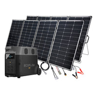 SparBundle Ecoflow Delta Pro 3,6kWh Powerstation mit 2 x 400W Offgridtec Solarmodul