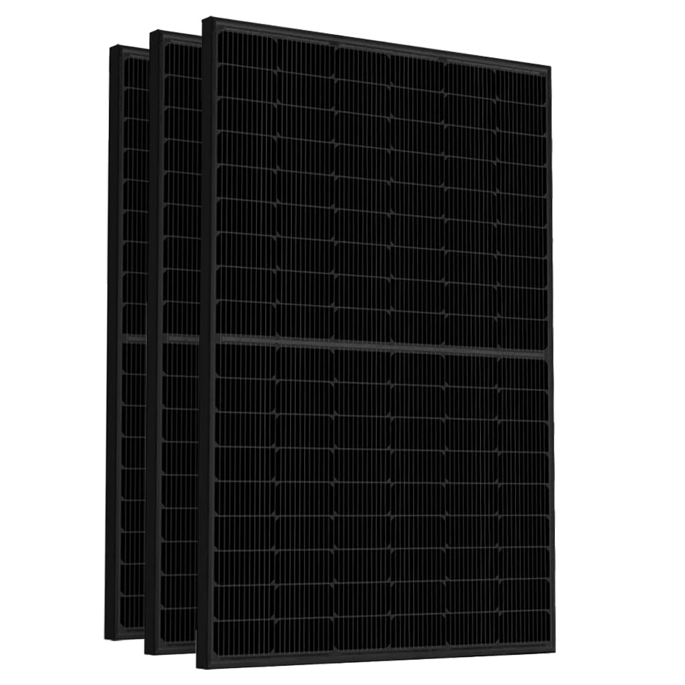 SparBundle Ecoflow Delta Pro Powerstation mit 3 x 430W Gerahmtes Solarmodul und Smart Home Panel