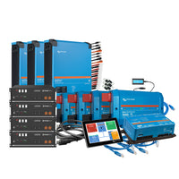 Offgridtec Backup-Kit 3-phasig 19,2kWh mit Pylontech US5000 Akku Victron MultiPlus-II 48/8000