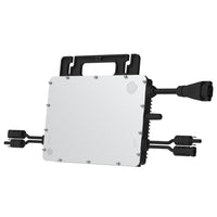 Offgridtec® Solar-Direct 900W HMS-800W-2T Balkonkraftwerk Bifazial Full Black Schukosteckdose - 5m - Ohne Halterung
