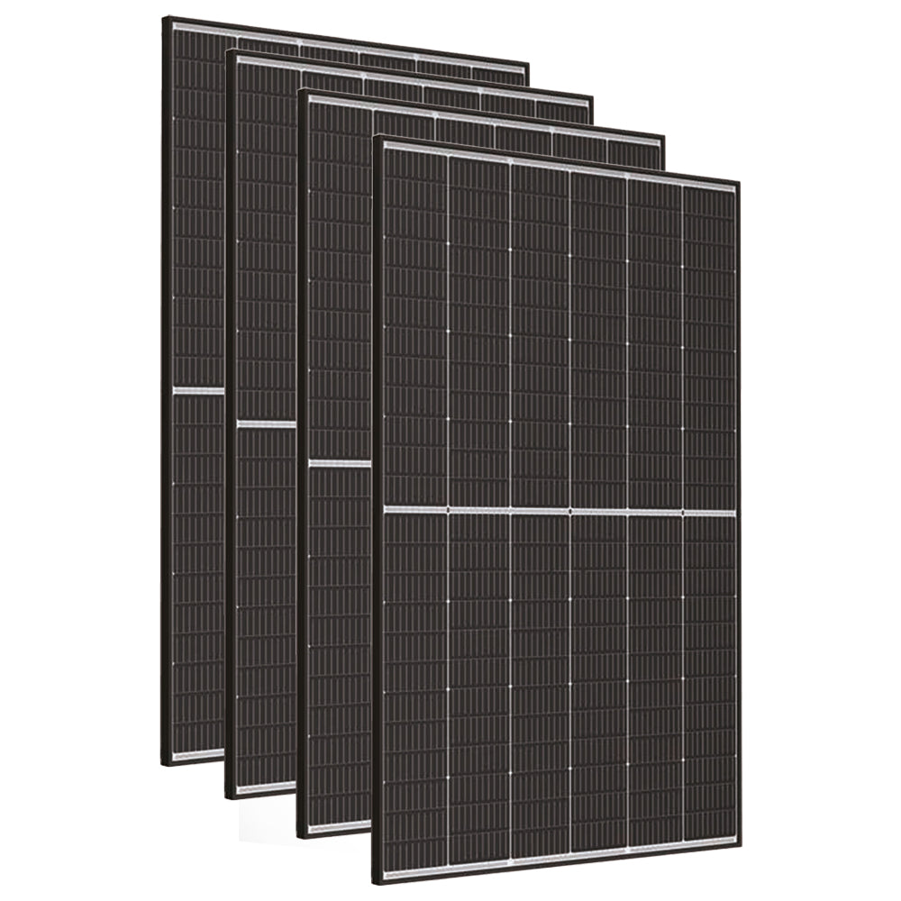 Offgridtec Balkonkraftwerk 1780W Blackframe Mini-PV Solaranlage inkl. HMS-1600-4T und DTU-Lite-S