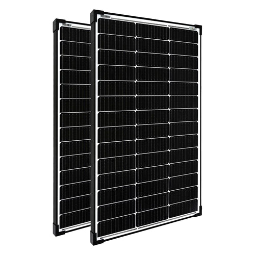 Offgridtec 200W Garten-Solaranlage 12V AGM Akku 500W Wechselrichter
