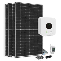 1800W Balkonkraftwerk mit Growatt MIC-1500 TL-X WiFi und 450W Luxen Solar