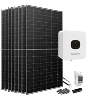 3,6kW Direkteinspeisung Solaranlage Luxen Solar Solarmodul - Growatt MIC-2500 TL-X Wifi