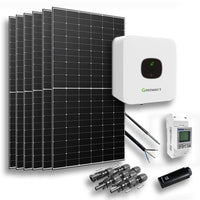 2,58kW Direkteinspeisung Solaranlage Longi Solarmodul - Growatt MIC-2000 TL-X Wifi