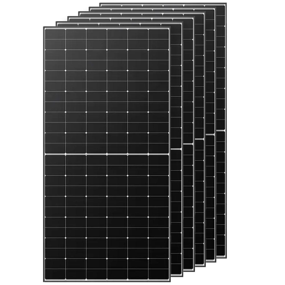 2,58kW Direkteinspeisung Solaranlage Longi Solarmodul - Growatt MIC-2000 TL-X Wifi