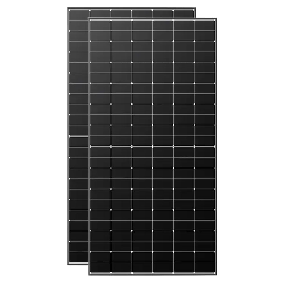 860W Balkonkraftwerk Hoymiles HMS-800W-2T mit 2 x 430W Black Frame Module