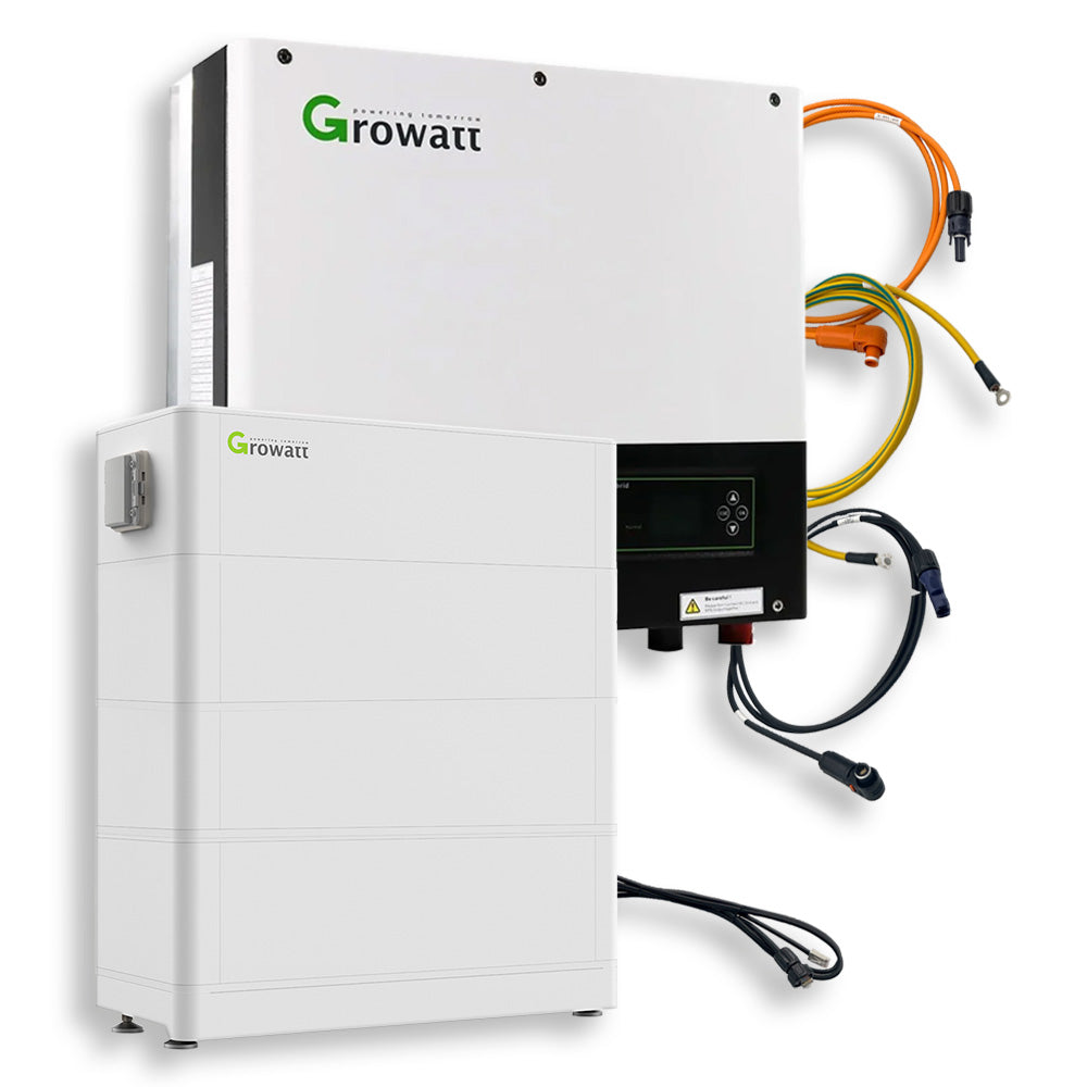 Growatt Nachrüstsatz 7,68kWh ARK SPH 10000TL3 BH-UP Hybrid-Inverter LiFePO4-Speicher