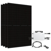 Offgridtec® Solar-Direct 1800W HMS-1600 Solaranlage Bifazial Hausnetz-Einspeisung - 5m HMS-Anschlusskabel