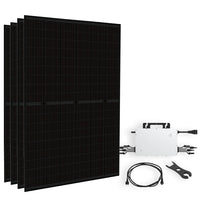 Offgridtec® Solar-Direct 1800W HMS-2000-4T Solaranlage Full Black Hausnetz-Einspeisung - 15m Anschlusskabel