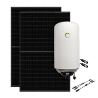 860W Solaranlage mit 80L Fothermo Hybrid-Boiler zur Warmwasseraufbereitung