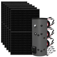 2,7kWp Solaranlage mit 300L Fothermo Boiler zur Warmwasseraufbereitung