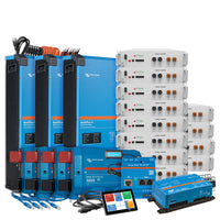 Offgridtec Backup-Kit Nachrüstsatz 61,4 kWh mit Pytes E-Box 48100R-TE+ Akku Victron Multiplus II 48/10000 3-Phasig mit Stromzähler