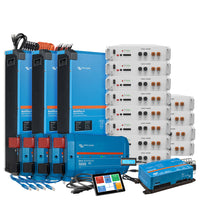 Offgridtec Backup-Kit Nachrüstsatz 61,4 kWh mit Pytes E-Box 48100R-C Akku Victron Multiplus II 48/10000 3-Phasig