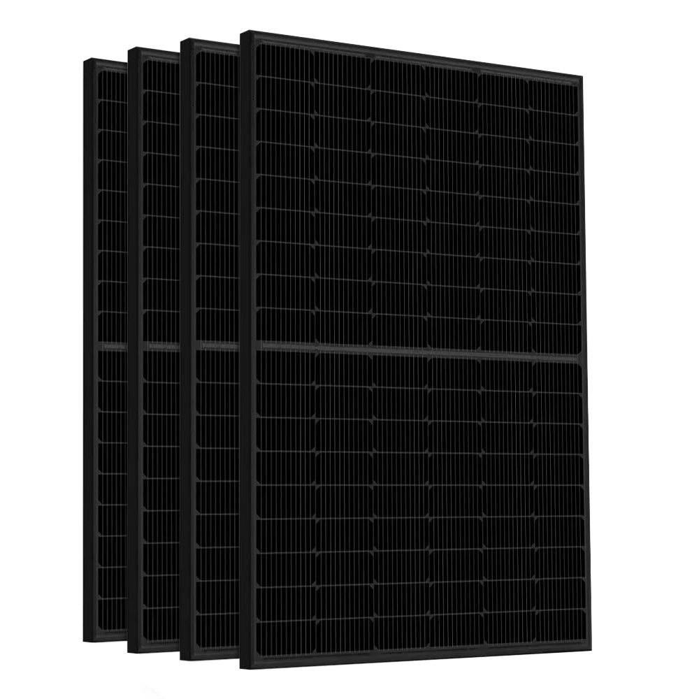 Zendure SolarFlow 2,88kWh 1720W HMS-800W-2T Balkonkraftwerk Bifazial Full Black - 5m Anschlusskabel