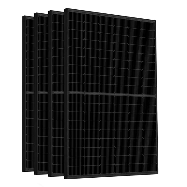 Zendure SolarFlow 1,92kWh1720W HMS-800W-2T Balkonkraftwerk Bifazial Full Black - 5m Anschlusskabel