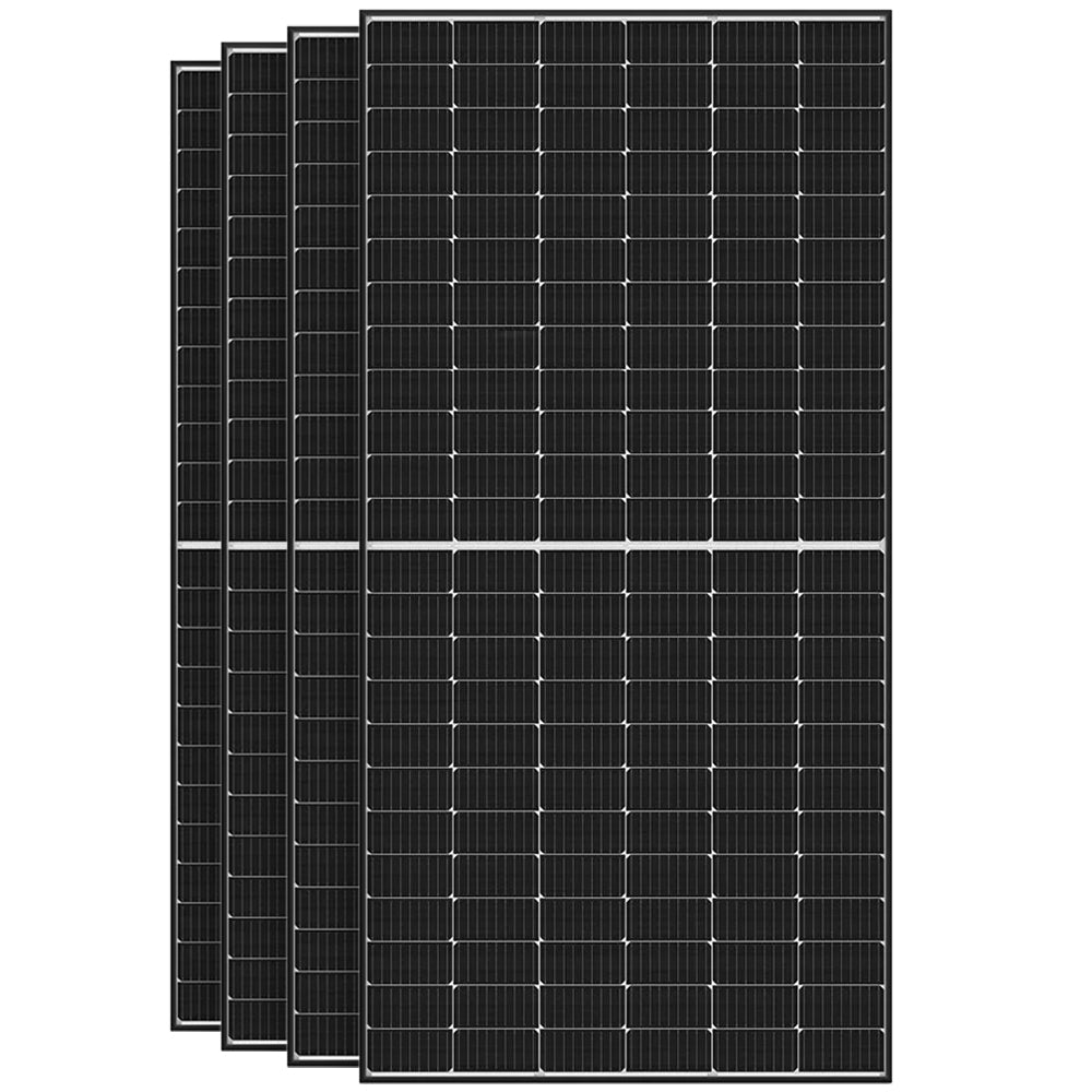 Zendure SolarFlow 3,84kWh 1920W HMS-800W-2T Balkonkraftwerk Bifazial Black Frame - 5m Anschlusskabel