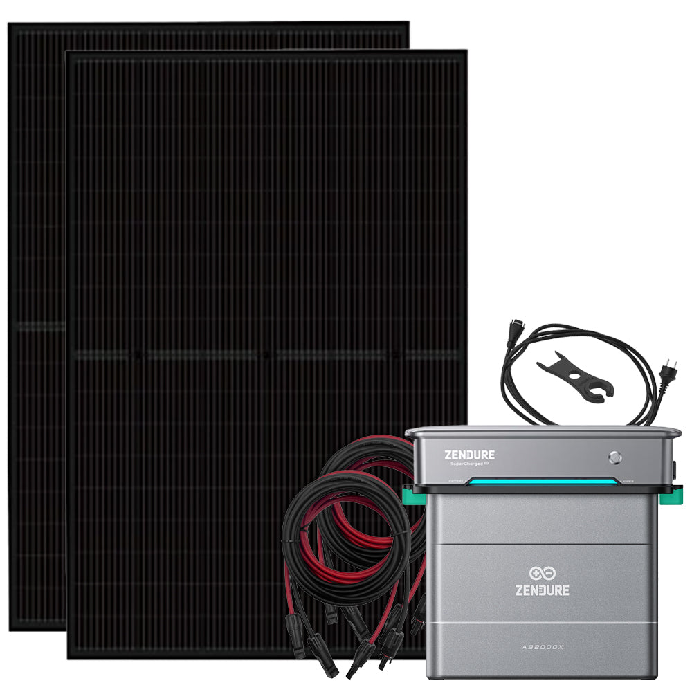 Zendure AIO Pro 900Wp Balkonkraftwerk mit Speicher